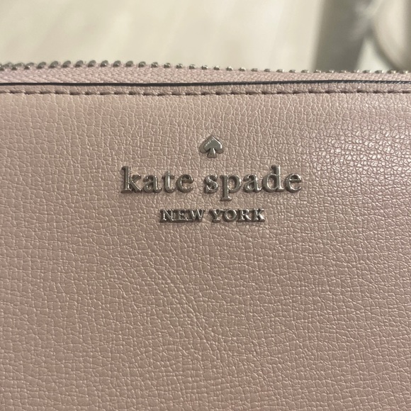 Kate Spade Continental Zip Up Beige - Picture 3 of 4